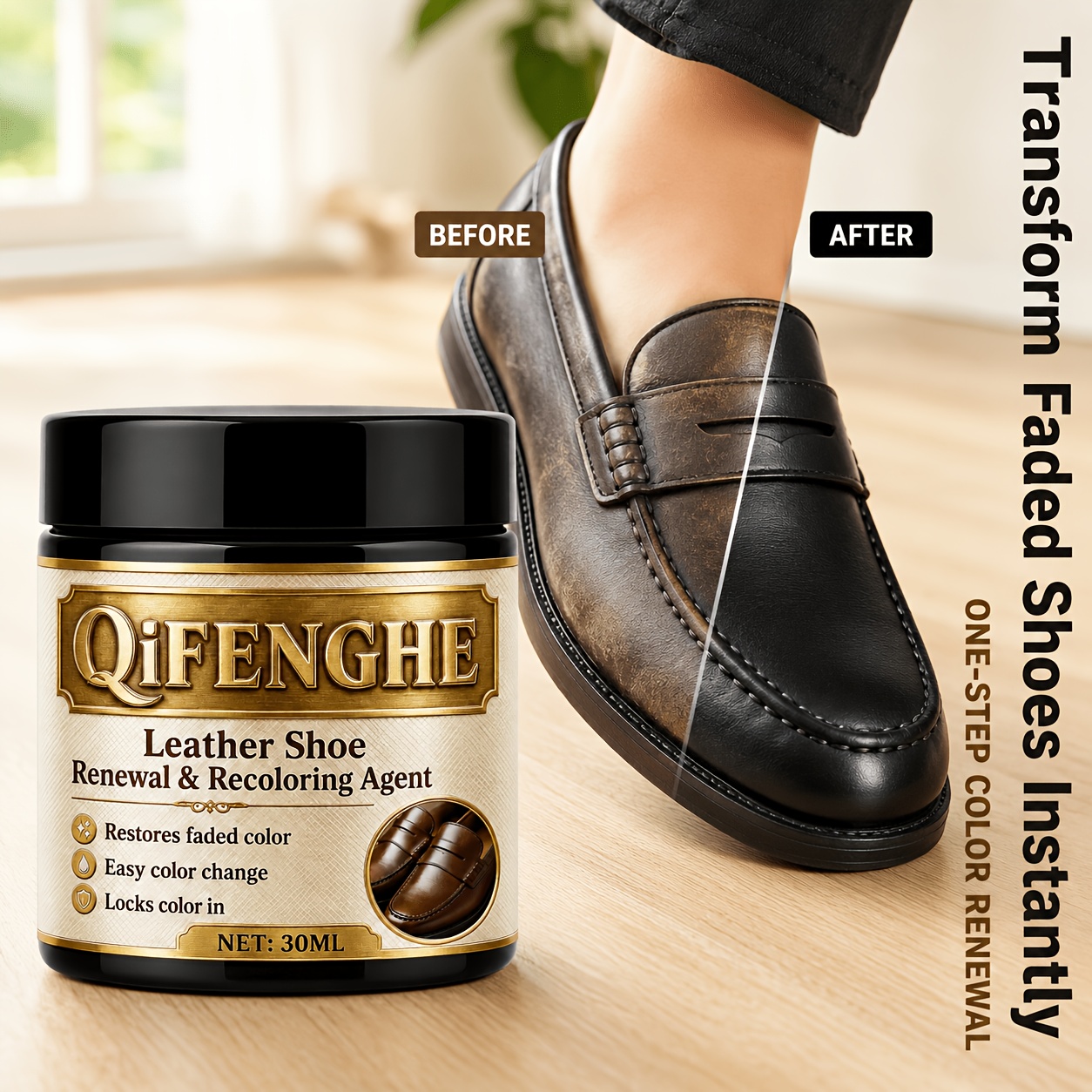 Shoe Polish Cream - Krem do renowacji, koloryzacji i farbowania